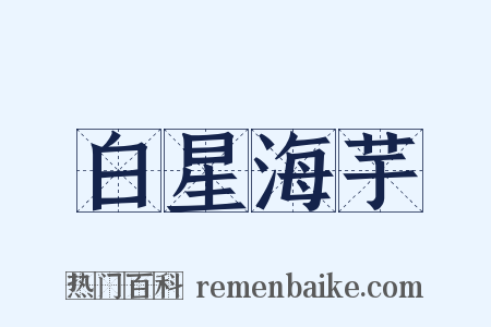 白星海芋是什么意思的图片